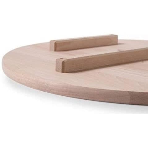 Pizzaställ - HENDI - 505564 - Ø 40 cm - Bokträ - Spår 6 delar