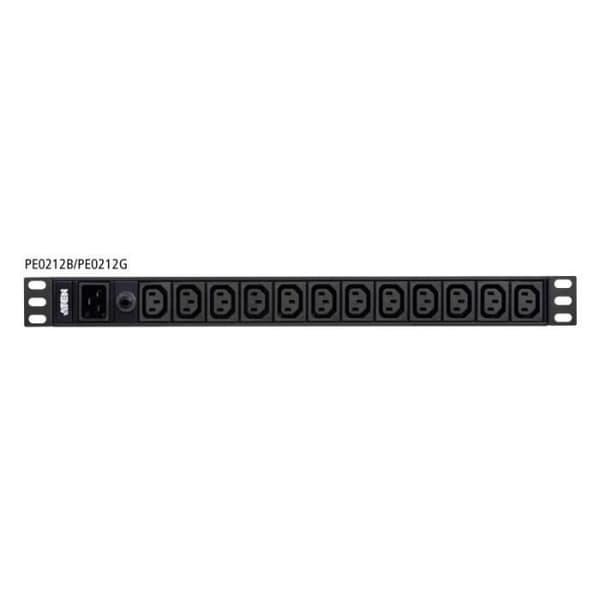1U 16A 12Port Basic PDU PE0212G