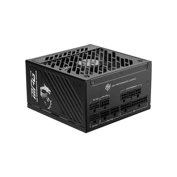 Intern Matning - MSI - MPG A1250GS PCIE5 - 1250W - 80 PLUS Gold - Modulär