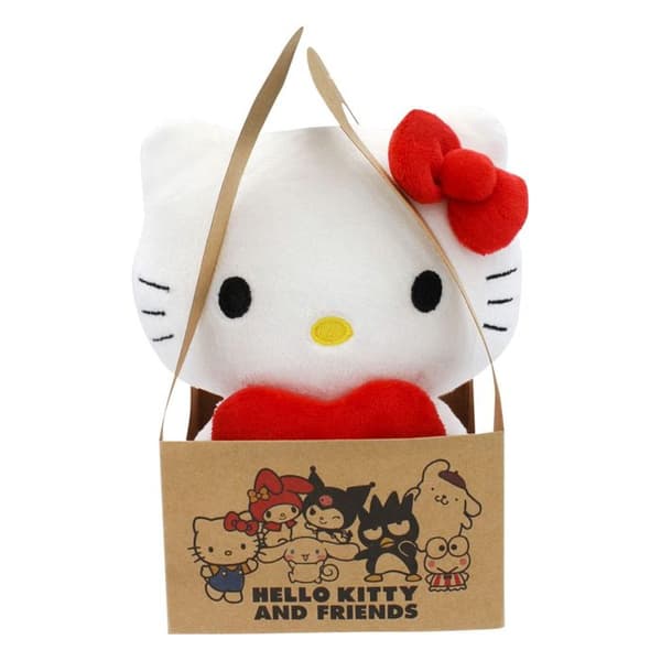 Joy Toy (IT) - Hello Kitty - Hello Kitty Kramdjur Hjärta 14 cm