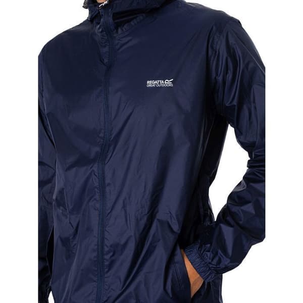 Utejacka - Regatta - Pack It Jacket - Vattentät - Andningsbar - Mörkblå