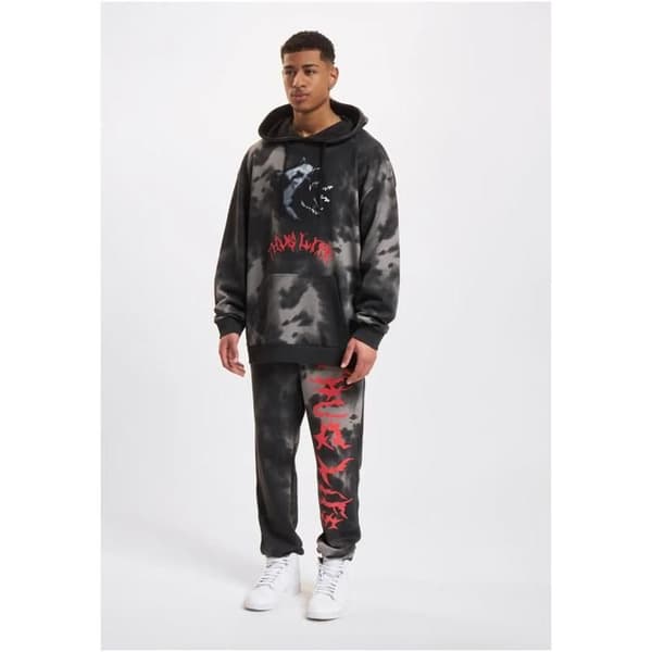 Thug Life Sky hoodie - svart/grå