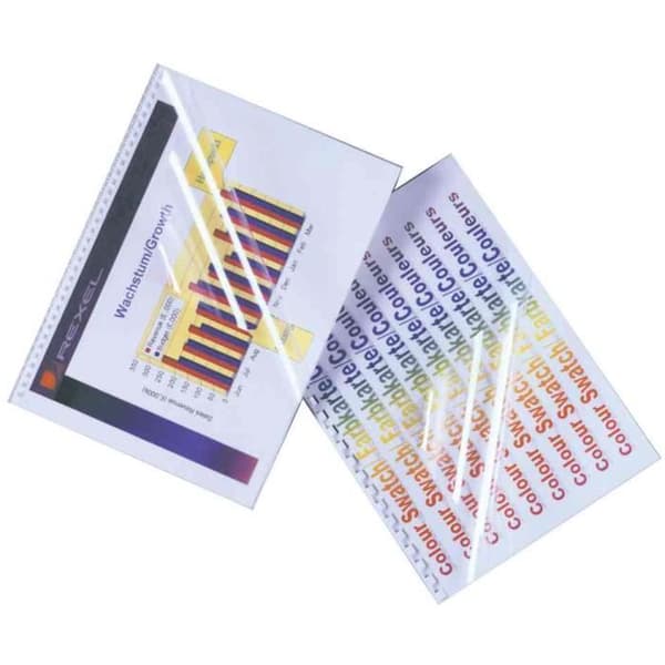 HiClear bindomslag, A4, PVC, 0,18m