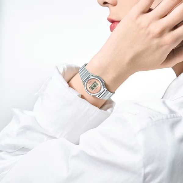 Klocka - CASIO - LA700WE - Unisex - Vit - Kvarts - Digital