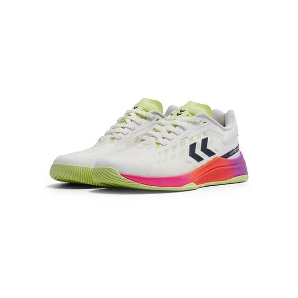 Hummel Topflight Pro inomhusskor - vit/lila