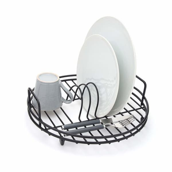 Diskställ - SIMPLYWIRE - Cirkulär - Svart Stål - Modern Design - Kompakt