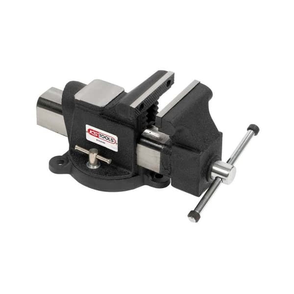 KS TOOLS-skruvstycke Med parallellbackar - 170 mm - 914.0146
