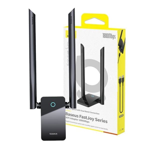 WiFi-adapter - Baseus - FastJoy 1800Mbps - USB 3.1 - Windows 10/11