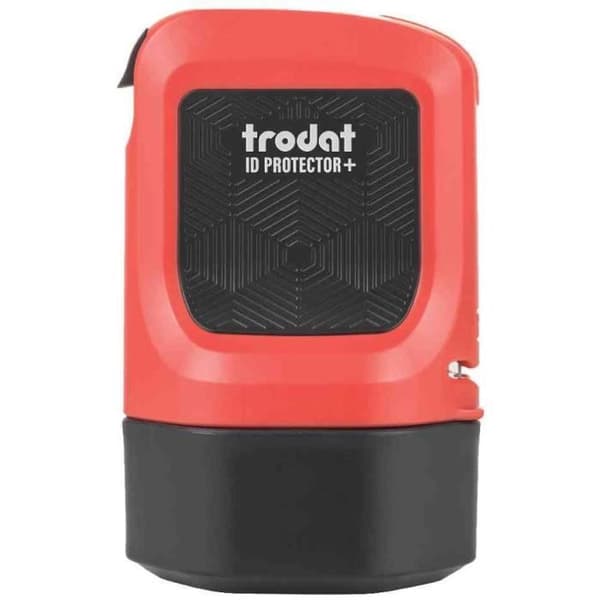 ID Protector+ Sekretessstämpel, Röd