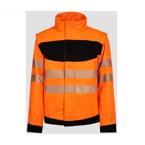 Korntex EOS arbetsjacka - orange/svart