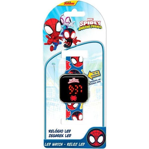 LED-klocka - KIDS LICENSING - Spidey - Från 4 år