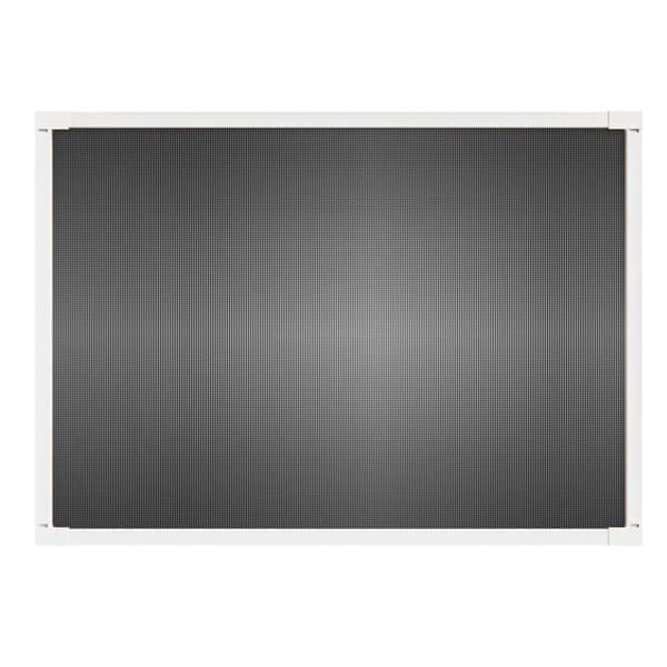 AMIG 25219 | Justerbart myggnät ME01 | 100 x 70 cm | Vit/Grå
