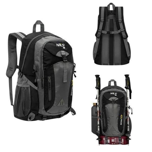 Ryggsäck för vandring - NILS CAMP - 40L - Treeline - Polyester - Stänksäker - Nils Vent-system