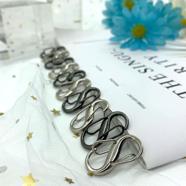 Syrclips - metallring - karbinhake - D-ring