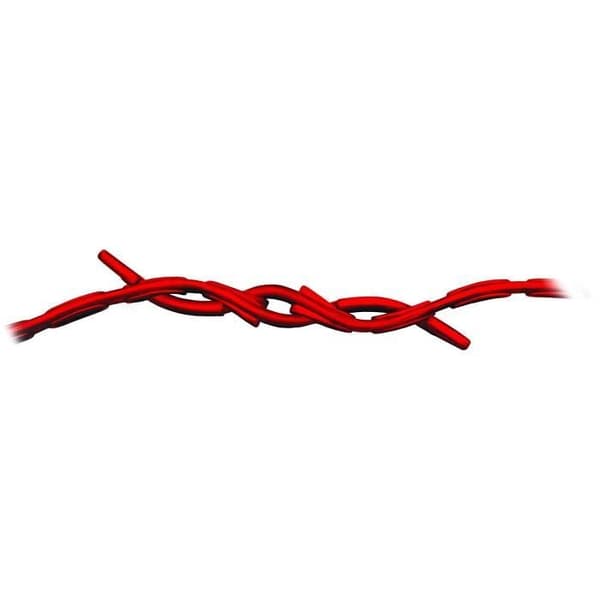 Elastiskt gummiband - 110cm - svart - 2 st