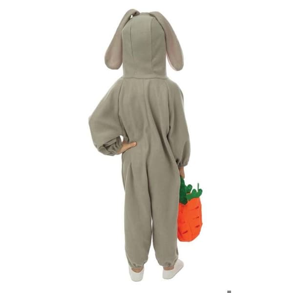 Barnkanindräkt - PTIT CLOWN - PTIT CLOWN - Grå - 5 år+ - Polyester
