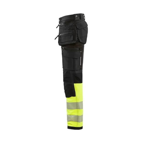 Blaklader 4D stretch arbetsbyxor med hög synlighet