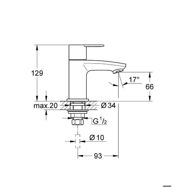 Grohe Eurostyle Cosmopolitan blandare