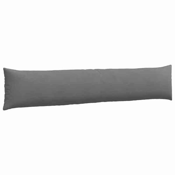Coussin Vidaxl Soffkuddar 2 st Mörkgrå 200 x 40 cm tyg