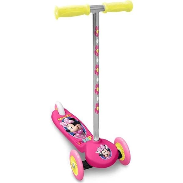 MINNIE Trottinette Styrsnurr 3 Hjul