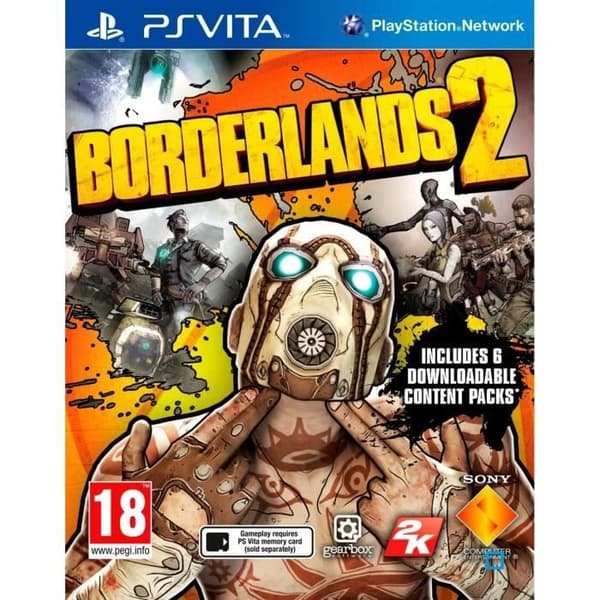 Borderlands 2 PS Vita-spel
