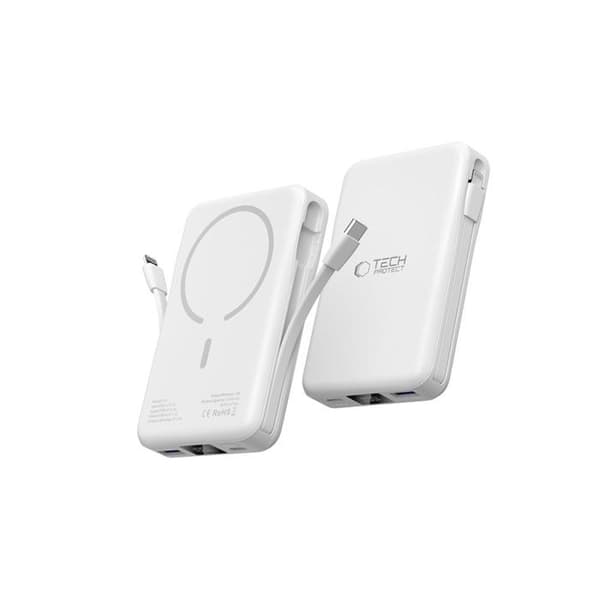 Externt Batteri 10 000 Mah Tech-Protect Pb31 Lifemag För Apple Iphone 12