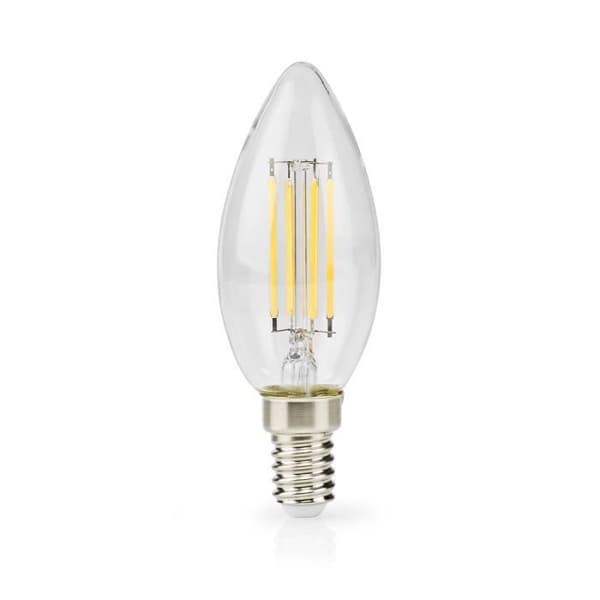 LED-lampa E14 - NEDIS - LBFE14C352 - 4,5 W - 470 lm - Varm Vit
