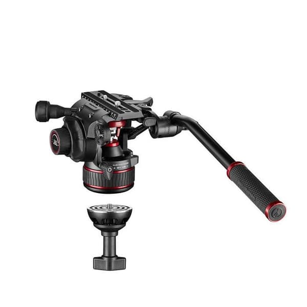 Manfrotto stativ 645 fast twin + Nitrotech serie 608 kulled