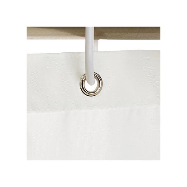Duschdraperi - Amazon Basics - TEX-PSC-1820-WH - Vattentätt - Mögelresistent - 180 x 200 cm