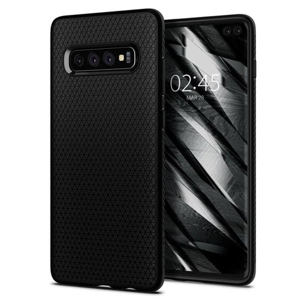 Skyddsfodral - Spigen - Rugged Armor - Svart - Anti-chock - Mjuk