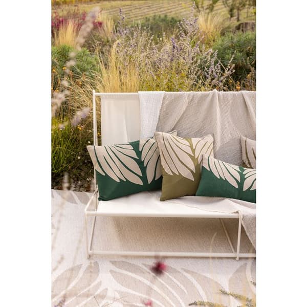 Coussin Vivaraise Nilos - Abysse, Lin-Bomull, 40x65 cm