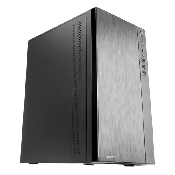 Mini Tower Micro ATX Chassi - Tacens - Anima - 2x USB 2.0 - 1x USB 3.0 - Svart