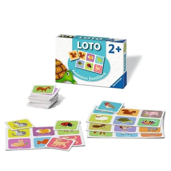 Lotto Husdjur Utbildningsspel