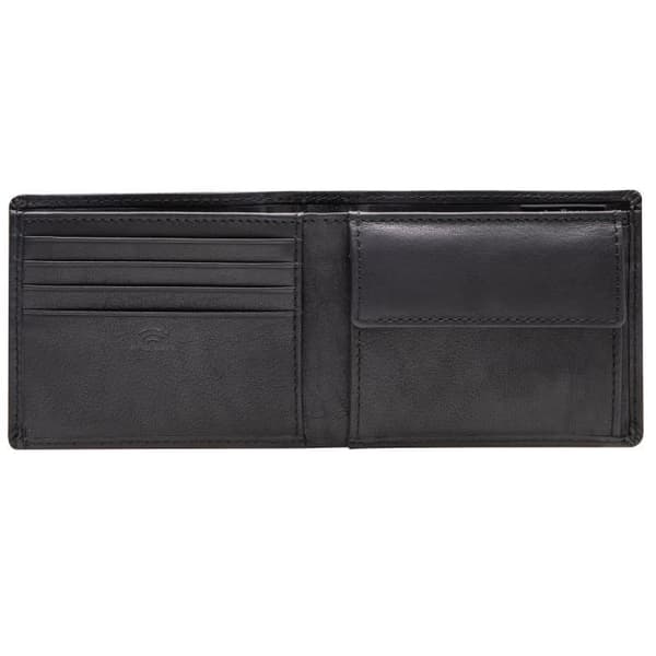 RFID-läderplånbok Strellson Blackwall BillFold H8 - Svart - Man