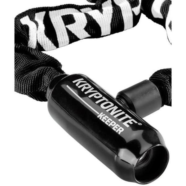 Kedjelås - KRYPTONITE - Keeper - 85 cm - Kolstål - Hållbar nylonöverdrag