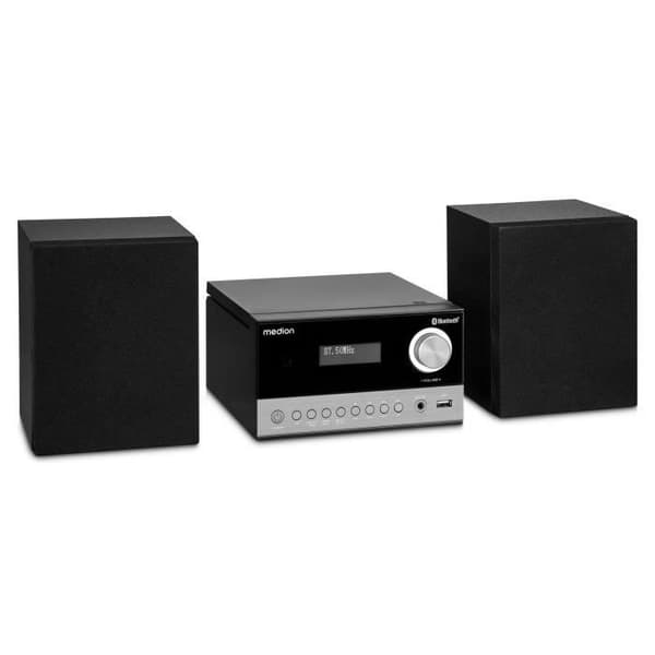 Mini HiFi-system - MEDION - DAB/PLL FM - CD-spelare - Bluetooth 5.3 - 2x15W RMS