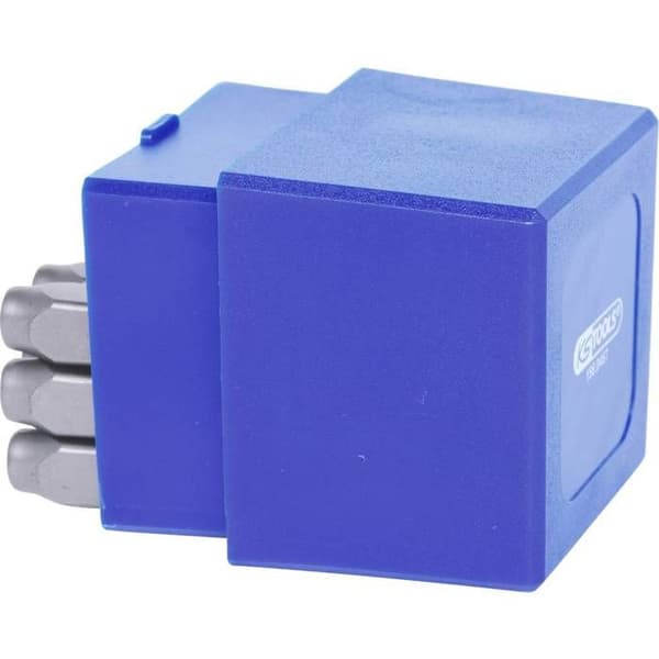 Sifferstansar - KSTOOLS - 10 st - Stål - 10x10 mm - Höjd 5 mm