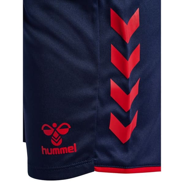 Kort dam Hummel Core 2.0 - marin/äkta röd
