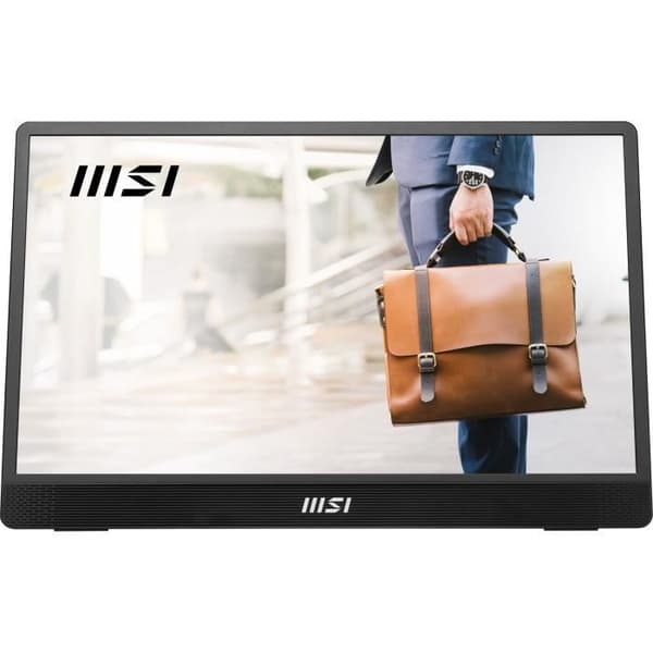 Bärbar datorskärm - MSI - 15,6" - FHD - 60Hz - IPS-panel - 4ms - PRO MP161 E2