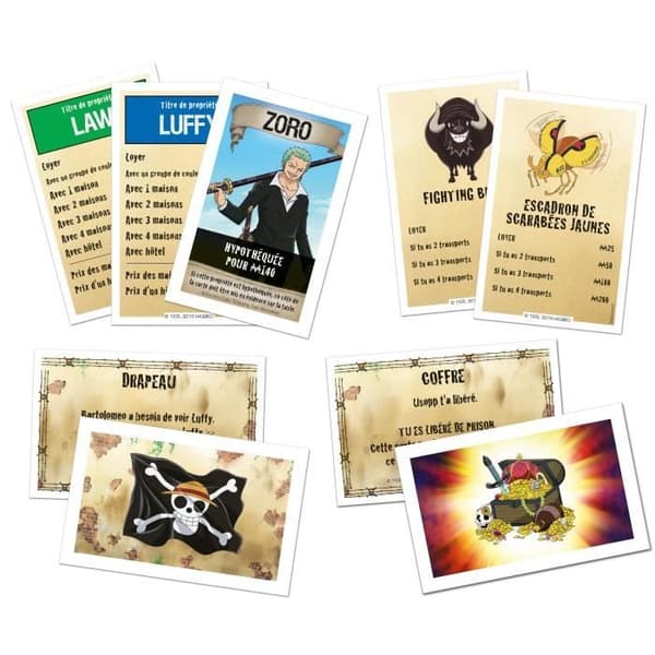 MONOPOLY One Piece - Brädspel - Fransk version