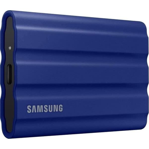 SAMSUNG Extern SSD T7 Shield Blue 1 TB MU-PE1T0R/EU