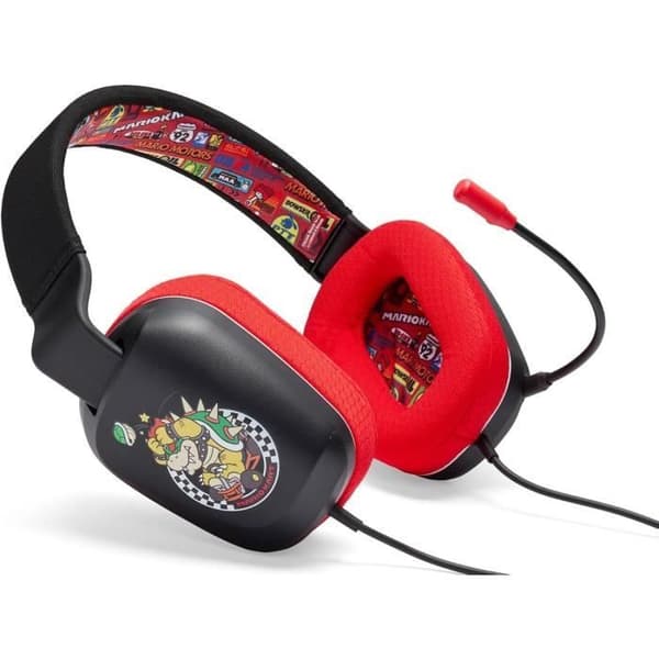 Kabelanslutet stereoheadset - POWER A - Nintendo Switch - Mario Kart