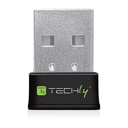 Trådlös USB-adapter - TECHLY 109252 - 600 Mbps - Dubbelband - Kompatibel med Windows/Linux/Mac/Android