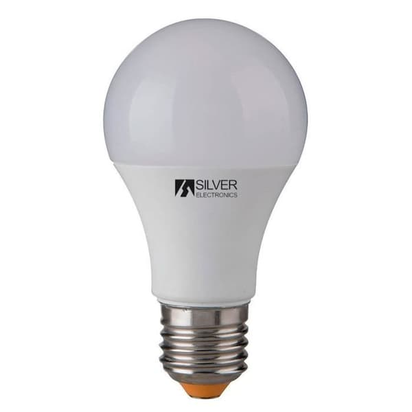 Sfärisk LED-lampa Silver Electronics 980927 E27 10W Varmt ljus