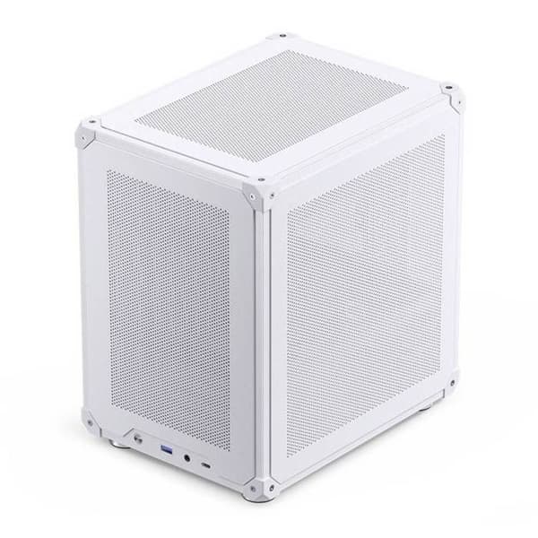 Micro-tour Jonsbo C6 Vit PC-chassi, Vit gamingchassi