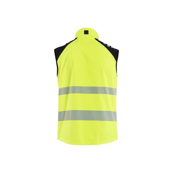 Blaklader Softshell högsynlighetsväst - fluorescerande gul/svart
