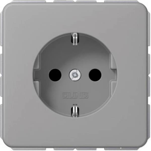 Jung enkel insats 2P+T grå CD1520GR 1 st.