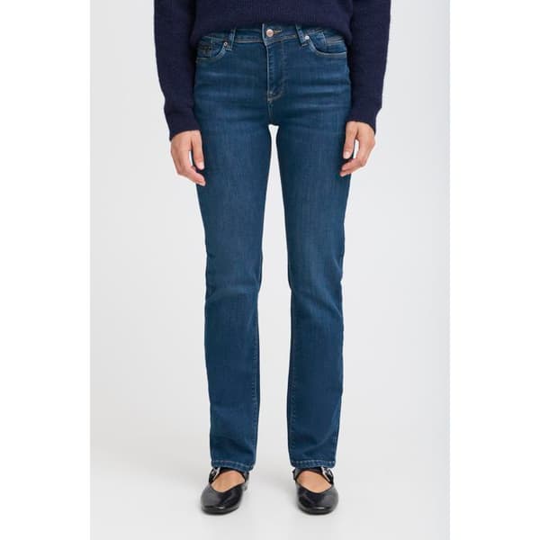 Höga jeans för kvinnor Pulz Jeans Sandra