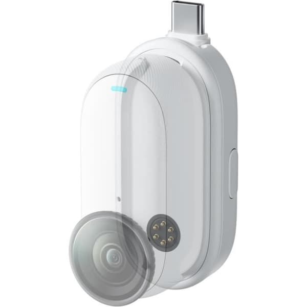 Snabb läsare - Insta360 - GO 3/GO 3S - Portabel - Typ-C - Lightning - Vit