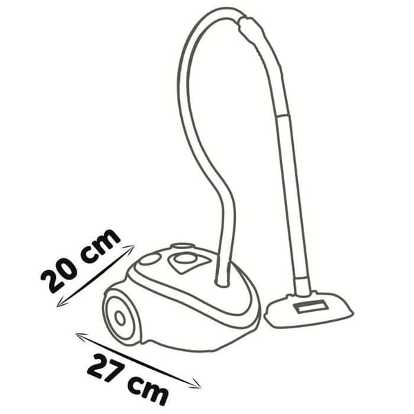 SMOBY - Rowenta Stuprörsdammsugare - från 3 år
